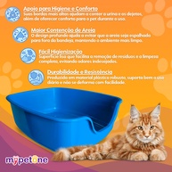 Caixa de Areia Gato Big: Conforto e Limpeza! - imagem 2