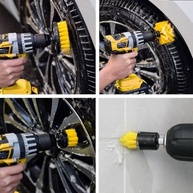 Kit Escova para Furadeira 19 Peças: Limpeza Profissional para Casa e Carro - imagem 5