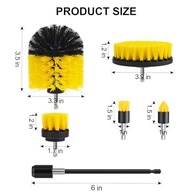 Conjunto de 6 Escovas de Perfuração com Extensor Longo - Limpeza Eficiente para Cozinha, Banheiro e Mais - imagem 3