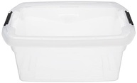 Sanremo Caixa Organizadora Plástica 6L - Linha Flex | Prática, Transparente e Empilhável - imagem 4