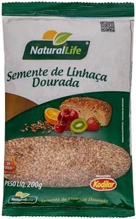Semente de Linhaça Dourada Natural Life - 200g - imagem 3