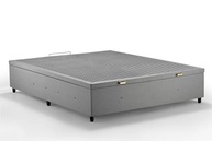 Box Baú Premium Casal em Linho Cinza com Abertura Pneumática - Sono Design - imagem 2