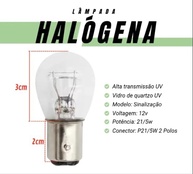 Kit 10 Lâmpadas P21/5W 12V 2 Polos Litenlux: Sinalização Essencial para Seu Veículo - imagem 3