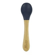 CLINGO Colher de Bambu e Silicone para Bebês - Segura, Ergonômica e Livre de BPA - imagem 2