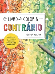 Livro de Colorir ao Contrário: Desperte Sua Criatividade com Aquarelas Prontas! - imagem 1