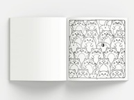 Livro de Colorir Cute & Comfy para Adultos: Relaxamento e Criatividade com Ilustrações Fáceis - imagem 5