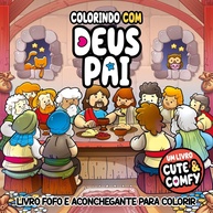 Livro de Colorir Adulto "Colorindo com Deus Pai": Paz, Fé e Criatividade - imagem 1