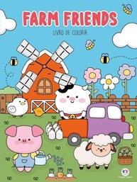 Farm Friends - Livro de Colorir Anti-Stress para Relaxar e Criar - imagem 2