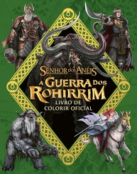 Livro de Colorir Oficial O Senhor dos Anéis: A Guerra dos Rohirrim - Aventura na Terra-média - imagem 1