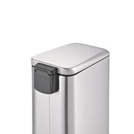 Powermaid Lixeira Inox Slim 5L com Fechamento Suave Soft Close - Design Moderno para Cozinha e Banheiro - imagem 5