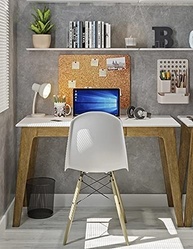 Lixeira de Metal Redonda 8,5L - Design Moderno para Escritório e Home Office - imagem 3