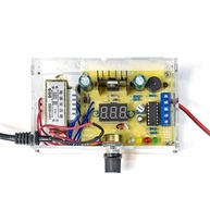 Kit Placa Fonte Ajustável LM317: Projeto DIY Eletrônico Compacto e Versátil - imagem 5