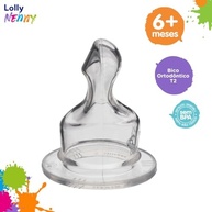 Lolly Bico Mamadeira O T2 Transparente - Seguro, Livre de BPA, Ideal para Bebês - imagem 4