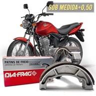 Patim Freio Lona Diafrag (+0,50) Honda Titan, Fan, Bros, Biz - Segurança e Performance - imagem 3