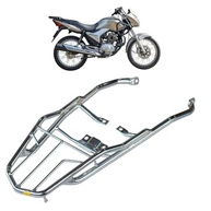 Bagageiro Reforçado Longo Cromado para Honda CG Titan 150 e Fan 125/150 (2009-2013) - imagem 2