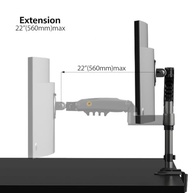 Suporte para Monitor NB North Bayou H100 - Braço Longo Ajustável com Movimento Completo para Monitores de 4,4 a 9 kg - imagem 5