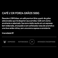 Café LOr Forza Grãos 500g: Intensidade e Sabor - imagem 1