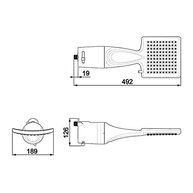 Chuveiro Loren Shower Multitemperaturas 5500W 127V~ Lorenzetti – Design Moderno com Espalhador Slim - imagem 3