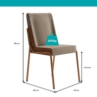 Conjunto Sala de Jantar 4 Cadeiras San Lorenzo - Design Moderno e Conforto - imagem 2