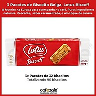 Lotus Biscoff: 96 Biscoitos Belgas Irresistíveis - imagem 3