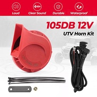 Kit Buzina UTV Kemimoto Loud Universal 12V com Interruptor Vermelho - Compatível Polaris RZR, Can Am e Mais! - imagem 4
