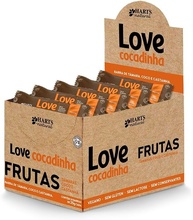 Hart's Natural Barra Love Cocadinha 25g, 100% Natural, Coco Ralado, Tâmaras e Castanha do Pará, Vegana, Sem Glúten, Sem Açúcar, Snack Saudável com Sabor de Cocada (24 unidades) - imagem 1