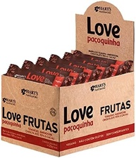 Hart's Natural Barra de Fruta Love Paçoquinha 25g, 100% Natural, Tamaras, Amendoim, Cacau 70%, Sem Glúten, Snack Saudável (24 unidades) - imagem 2
