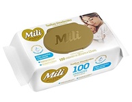 Toalhinhas Umedecidas Mili Love&Care - 100 Unidades | Maciez e Segurança para Bebês - imagem 4