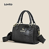 Lovito Bolsa de Ombro Casual com Alças Largas – Prática para o Dia a Dia - imagem 1