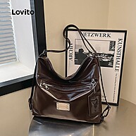Lovito Bolsa de Ombro Casual LFA76054 – Estilo e Praticidade - imagem 1