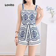 Lovito Macacão Boho Tribal Print – Estilo e Conforto na Medida Certa - imagem 1