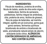 Biscoito salgado sem glúten Leve Croc Tabletitos low carb Original 50g - imagem 4
