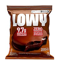 Lowy Zero Açúcar: Biscoito Triplo Chocolate 50g - imagem 1