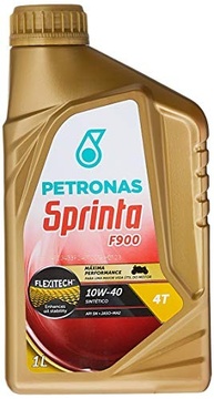 Lubrificante Sprinta F900 4T 10W40 Sintetico Petronas 1L - imagem 2