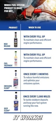 Lucas Oil Deep Cleaner: Limpador de Sistema de Combustível Profissional 150ml - imagem 5