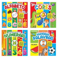Kit 4 Livros "Aprendendo e se Divertindo": Alfabetização Lúdica para Crianças - imagem 1