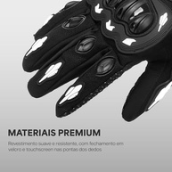 Luva Motoboy Carbono: Proteção Máxima, Conforto e Segurança para Sua Pilotagem - imagem 4