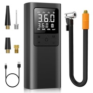 Compressor de Ar Portátil 150PSI: Inflador Sem Fio Inteligente com Medidor Digital e Luz LED - imagem 2