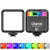 Luz de Vídeo ULANZI VL49 RGB: Iluminação LED 360° Colorida e Portátil para Criadores - imagem 1