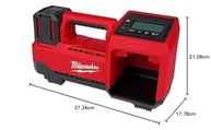 Milwaukee M18 2848-20: Inflador de Pneu Sem Fio Potente e Rápido - imagem 3