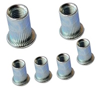 Kit 200 Rebites Popnut M6 Zincado Branco: Fixação Rápida e Segura com Aba Plana - imagem 5
