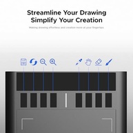 Tablet de Desenho UGEE M708 V3: Liberte Sua Criatividade com Área Grande e Precisão Profissional - imagem 5