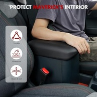 Capa Protetora Console Central Mabett para Ford Maverick 2022-2025: TPE Premium, Impermeável e Anti-Arranhão - imagem 5