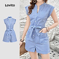 Macacão Feminino Lovito: Estilo Casual e Moderno - imagem 1