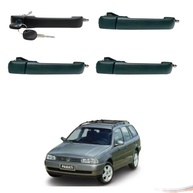 Maçanetas Gol G2/Parati: Kit 4 Peças Preto - imagem 1