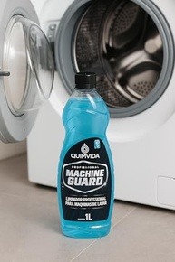 Limpa Máquinas de Lavar Machine Guard Quimivida 1L - Limpeza Profunda e Técnica - imagem 4