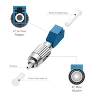 Adaptador Fibra Óptica LC Fêmea para FC Macho: Conexão Confiável e Durável - imagem 4