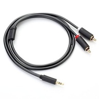 Cabo Ugreen 3.5mm Macho para 2 RCA Macho 5 Metros: Som de Alta Fidelidade em Casa! - imagem 5