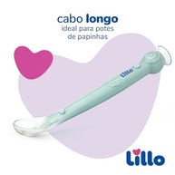 Colher de Silicone com Ventosa Lillo - Segura, Macia e Prática para Introdução Alimentar - imagem 4