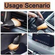 Kit 2 Escovas Detalhe Cerdas Macias: Limpeza Profunda para Interior e Painel do Carro - imagem 4